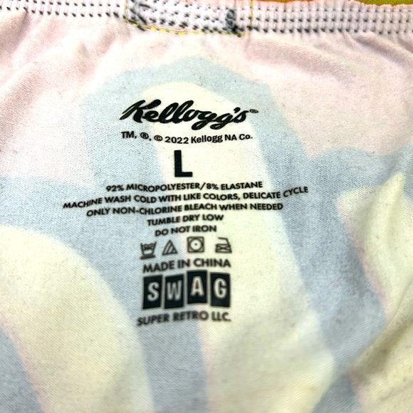 SWAG, PRINGLES BY KELLOG’S MEN’S BOXER BRIEFS, 92% MICROPOLYESTER 8% ELSTANE - Picture 4 of 11
